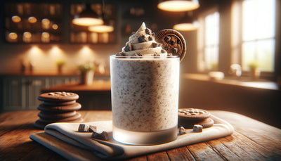 Homemade Cookies and Cream Protein Shake for Post-Workout Recovery