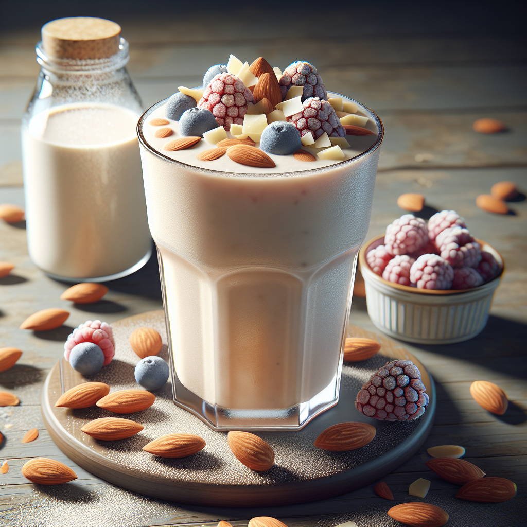 Healthy Protein Almond Milk Shake Recipes: Delicious Post-Workout Treats