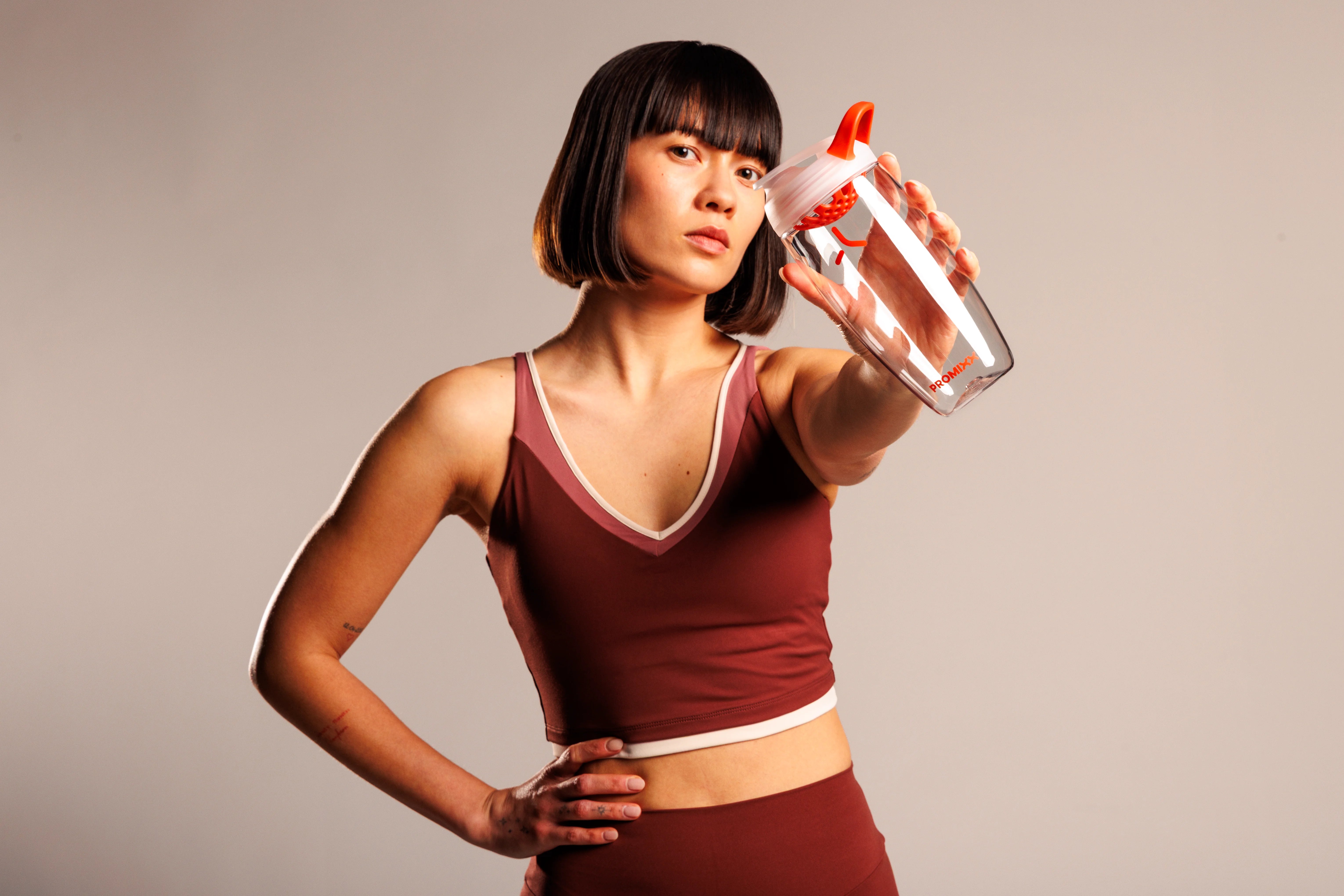 Promixx Electric Shaker Bottle lifestyle