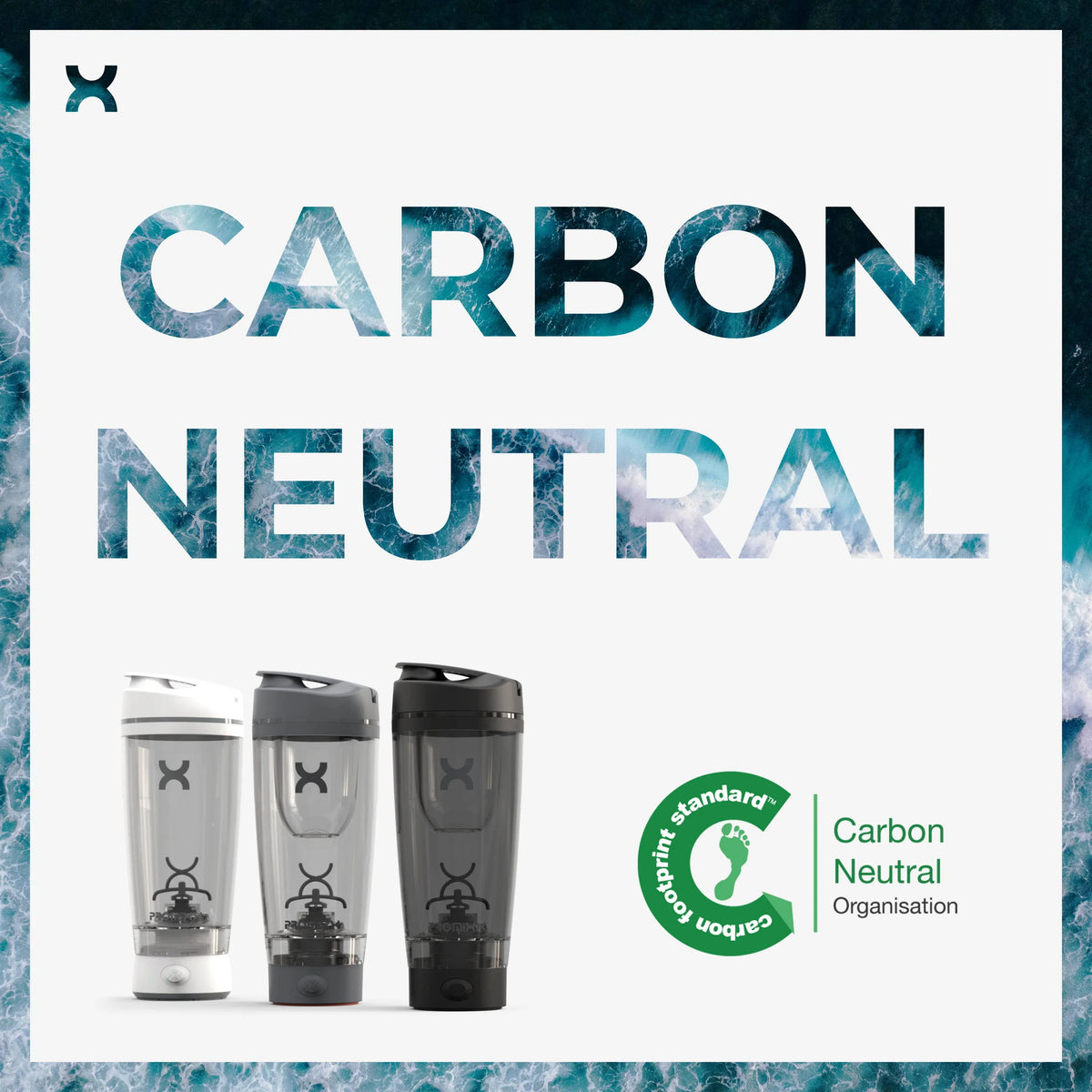 PROMiXX sustainability — reducing shaker bottle waste