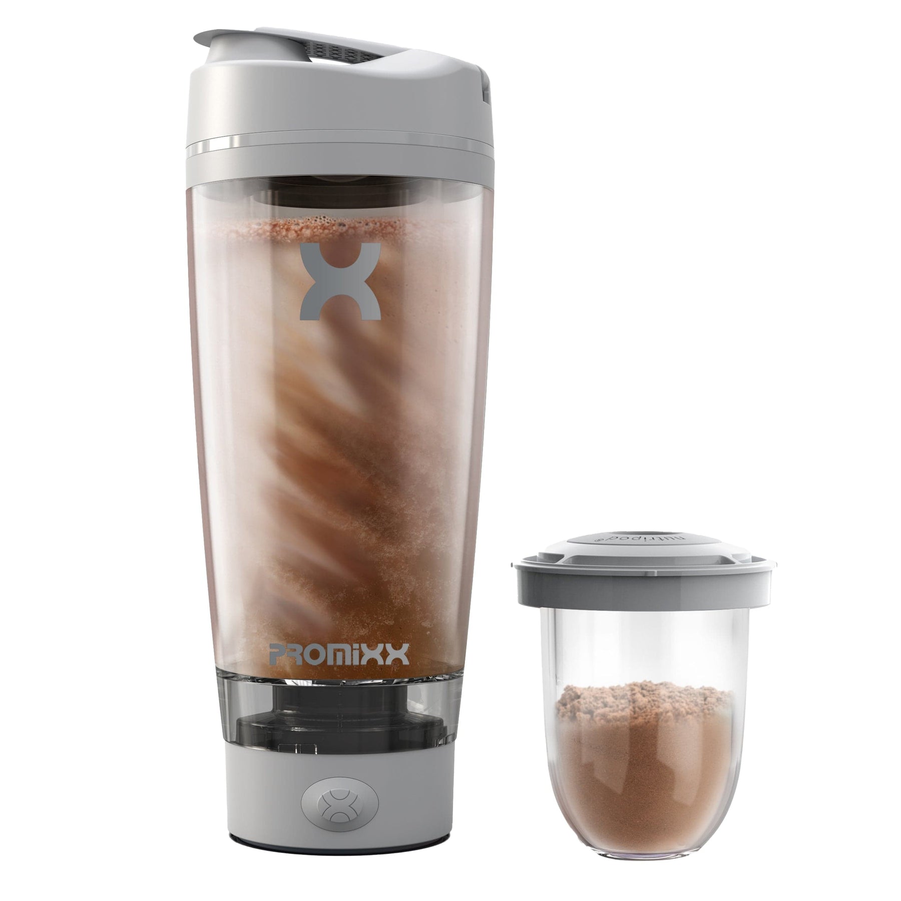 Add protein in fruit smoothie with protein shake mixer electric? - Voltrx®