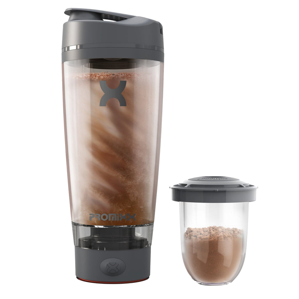 PROMiXX Shaker Bottle - Premium Protein Mixes and Supplement Shaker (24oz,  Ocean Calm Blue) 